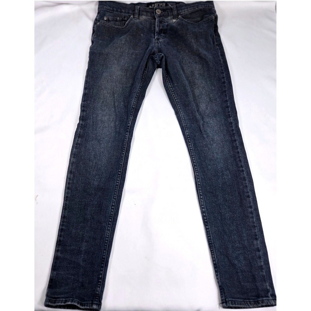 XXX RUDE Skinny Jeans Dark Wash Slim Fit Casual Pants Mens Sz 30x32‎ Streetwear